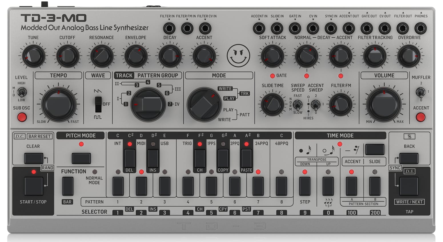 Behringer TD-3-MO-SR “Modded Out” Analog Bass Line Synthesizer in